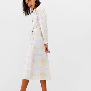 Beautiful midi shirt dress Reclaimed Vintage new size 4